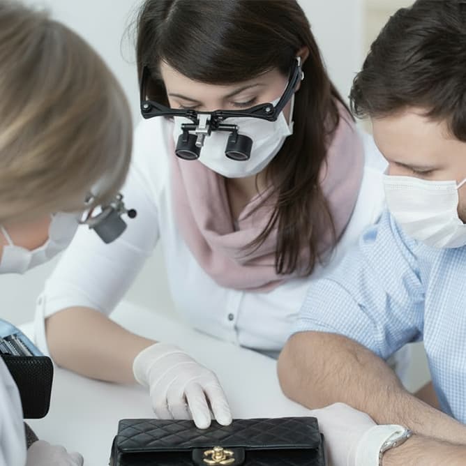 Authentication Expert Visual Assessment